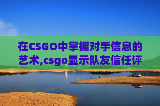 在CSGO中掌握对手信息的艺术,csgo显示队友信任评价远低于我