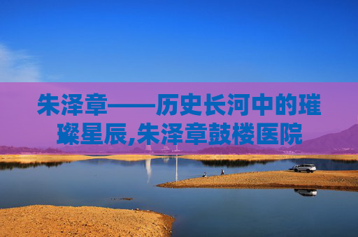 朱泽章——历史长河中的璀璨星辰,朱泽章鼓楼医院