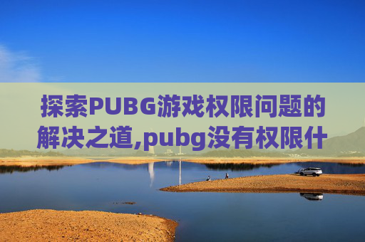 探索PUBG游戏权限问题的解决之道,pubg没有权限什么意思