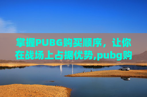 掌握PUBG购买顺序，让你在战场上占据优势,pubg购买流程