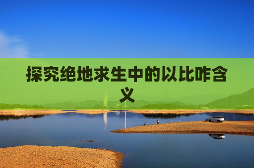 探究绝地求生中的以比咋含义