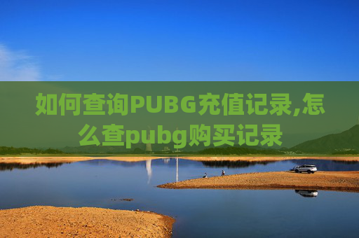 如何查询PUBG充值记录,怎么查pubg购买记录