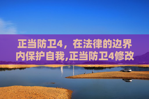 正当防卫4，在法律的边界内保护自我,正当防卫4修改器