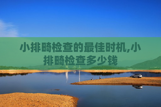 小排畸检查的最佳时机,小排畸检查多少钱