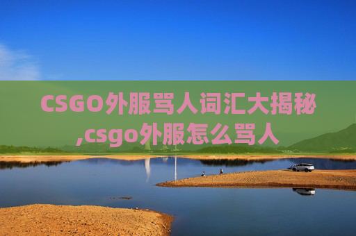 CSGO外服骂人词汇大揭秘,csgo外服怎么骂人