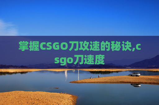 掌握CSGO刀攻速的秘诀,csgo刀速度