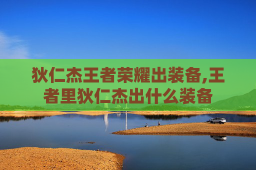 狄仁杰王者荣耀出装备,王者里狄仁杰出什么装备
