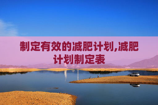 制定有效的减肥计划,减肥计划制定表